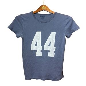 Brandy Melville Hailie 44 Varsity Tee